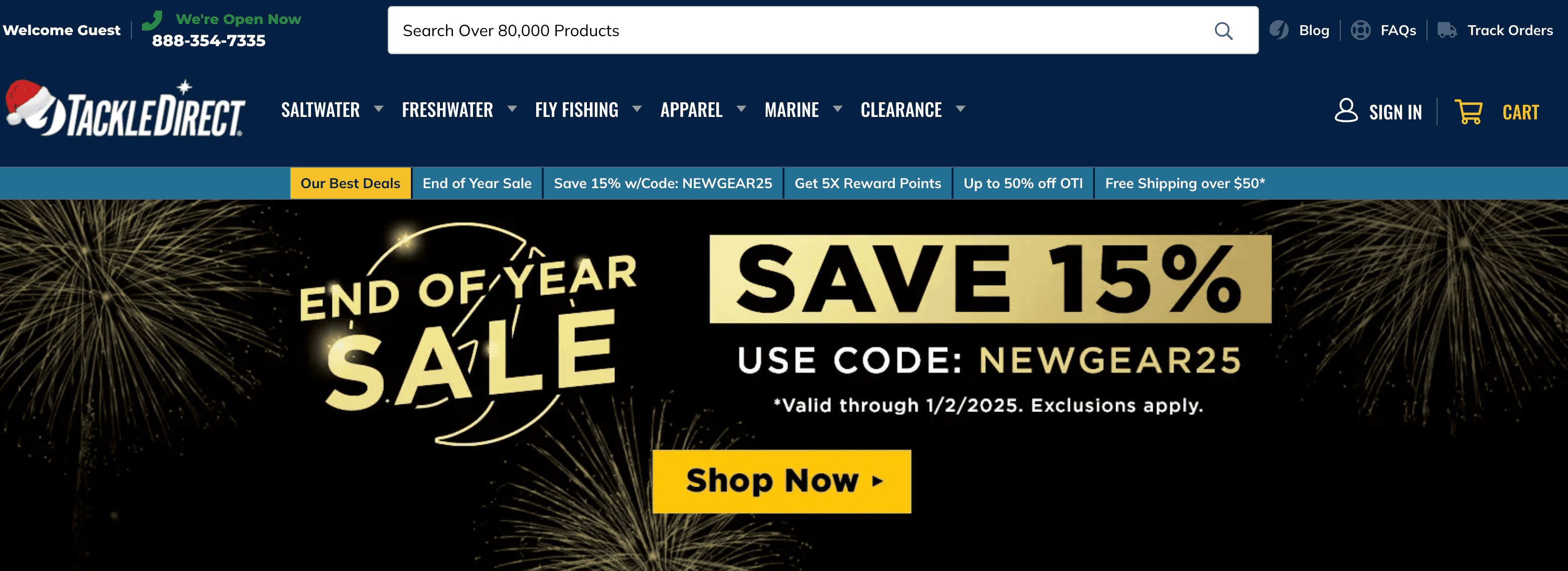 tackledirect coupon code 2025,15% off end of year sale promo deals discount-Picture1